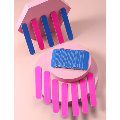 (Dụng cụ chà móng tay móng chân) Dũa móng tay - móng chân loại mini