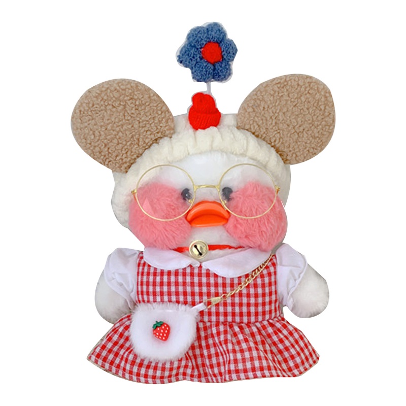 Túi Đeo Chéo Hình Vịt Nhồi Bông Xinh Xắn Dành Cho Nữ