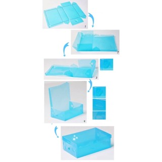 Combo 5 hộp đựng giày trong suốt