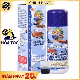 Chai số 4 Ngừa Nấm OCEAN FREE Cho Cá Rồng