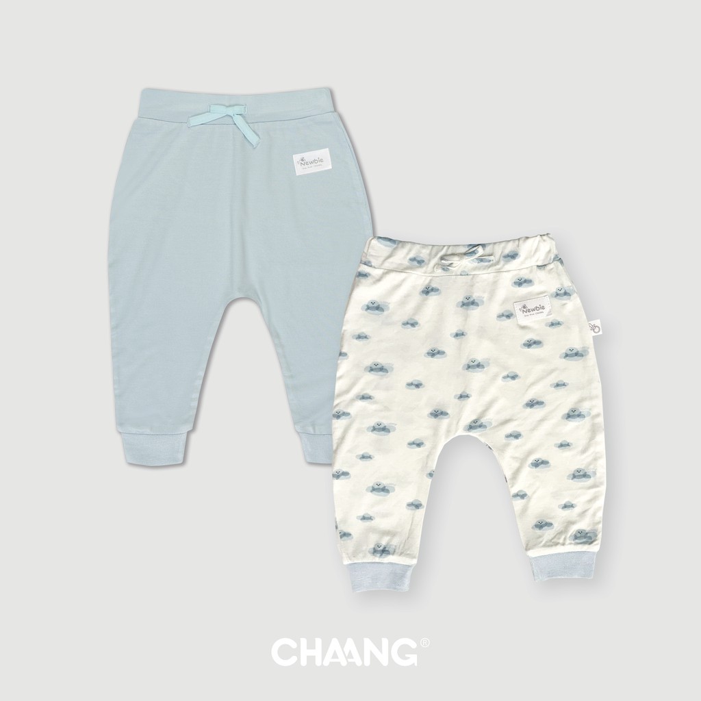 Set quần sơ sinh CHAANG summer xanh da trời