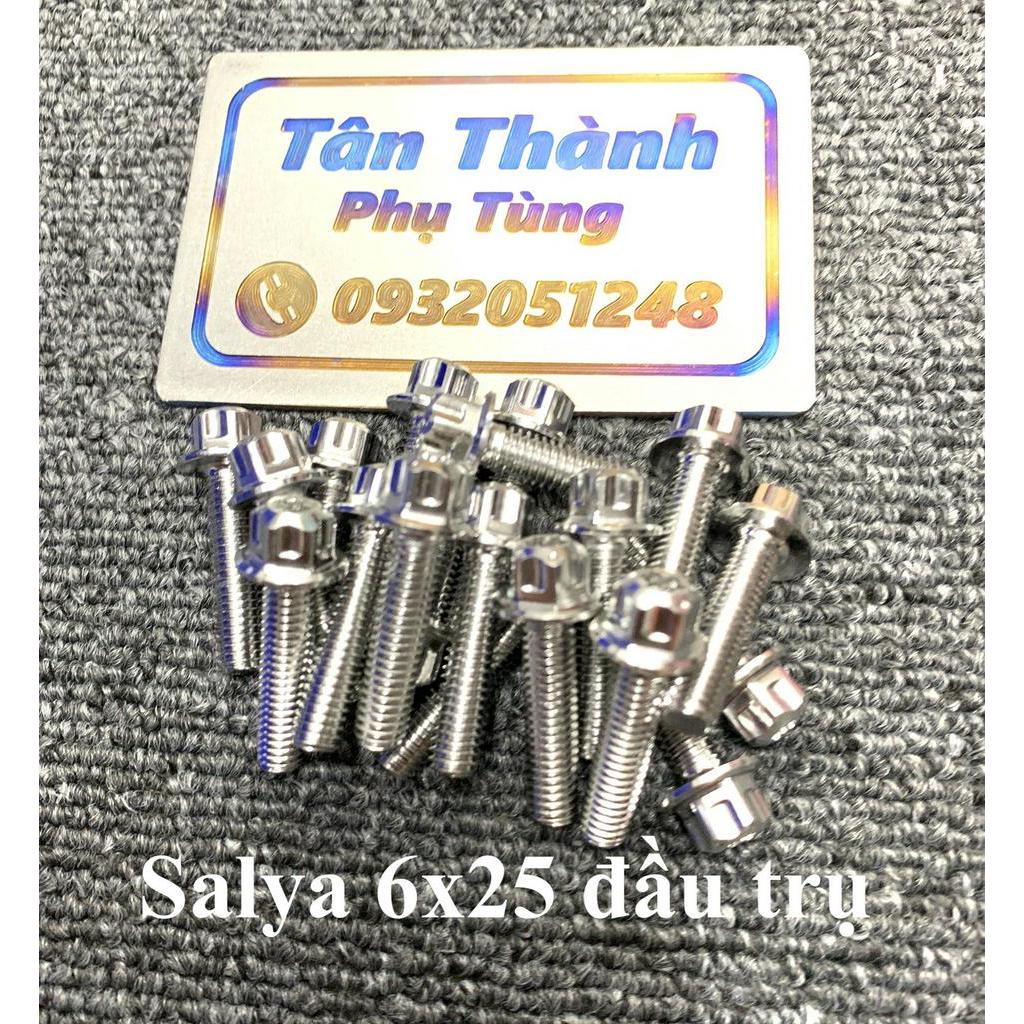 Ốc salaya 6x25 đầu trụ