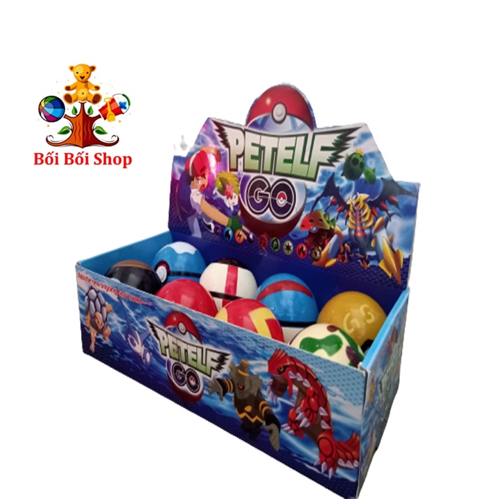 Bộ Đồ Chơi Mô Hình Pokemon Và Bóng Pokeball, Bóng Pokemon 7Cm, Đồ Chơi Trẻ Em - Bối Bối Shop