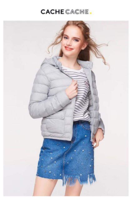 Áo phao lông vũ Cache