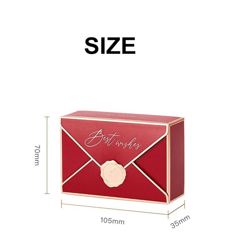 Set 5 Hộp Đựng Kẹo Dạng Gập Làm Thủ Công Nhiều Màu Sắc Sáng Tạo DIY