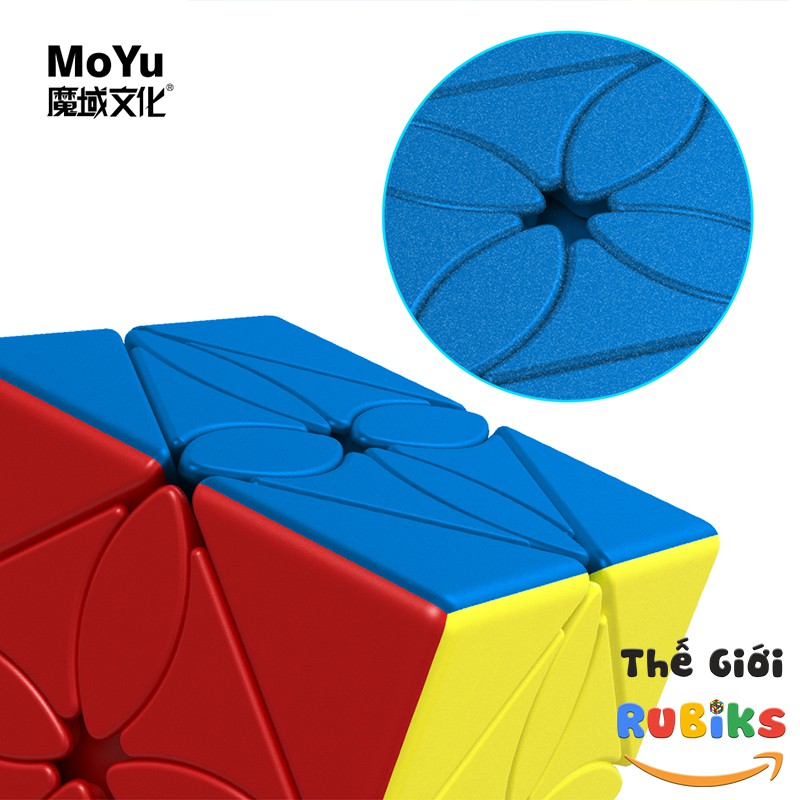 Biến Thể Rubik MoYu MeiLong Maple Leaves Skewb Cube