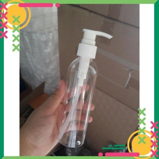 Chai xịt trong vòi nhấn sữa tắm [100ml/150ml/200ml/250ml] - chai lọ mỹ phẩm