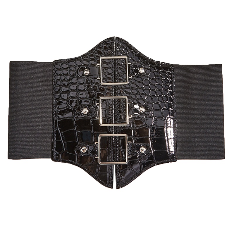 Áo Nịt Ngực Corset Có Khóa Vuông Màu Sắc Trơn Gợi Cảm Cho Nữ