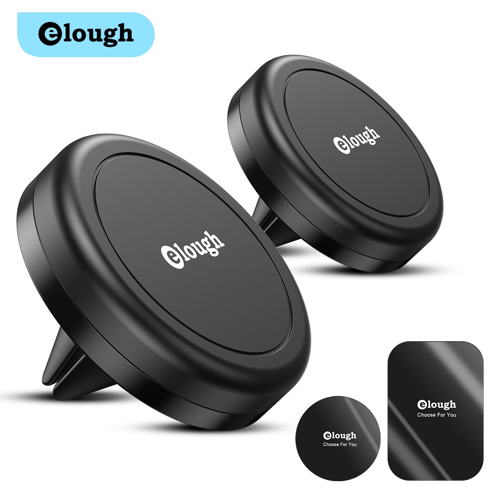 Giá đỡ điện thoại ELOUGH từ tính thiết kế thông dụng gắn trên xe hơi