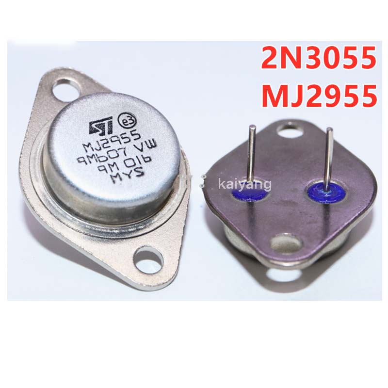 Set 10 Linh Kiện Bán Dẫn MJ2955G MJ2955 2N2955 2N3055 TO-3