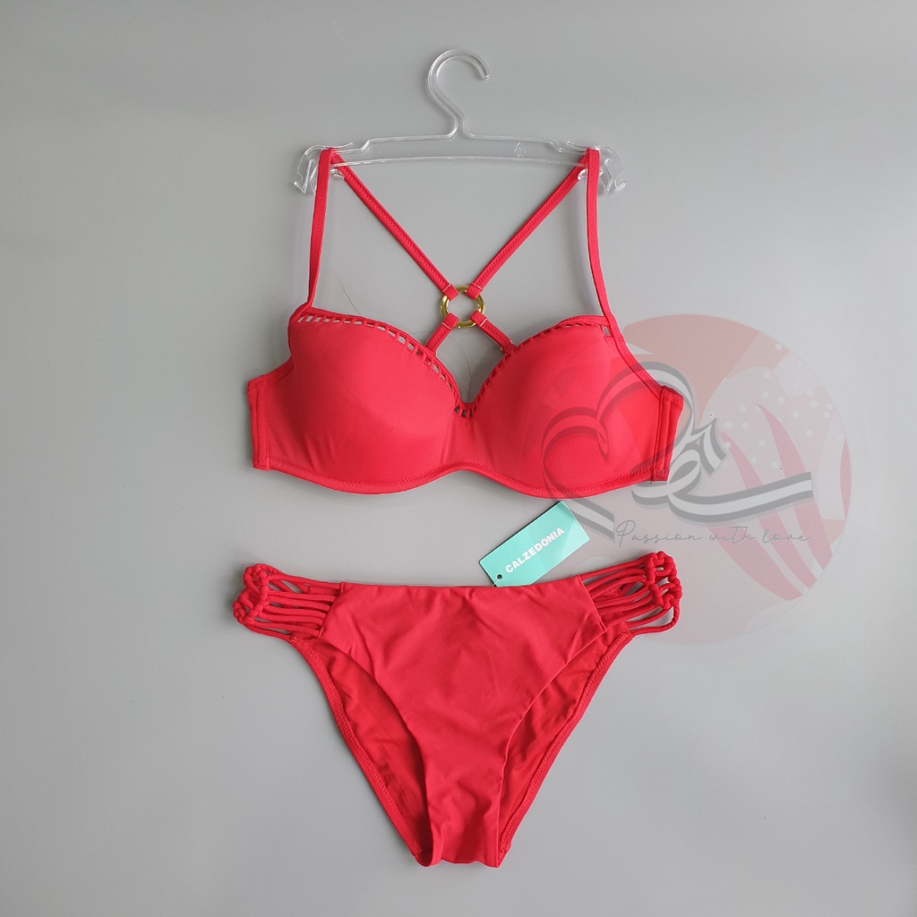 Bộ bơi hai mảnh phối dây CAL cobey xuất khẩu Ý