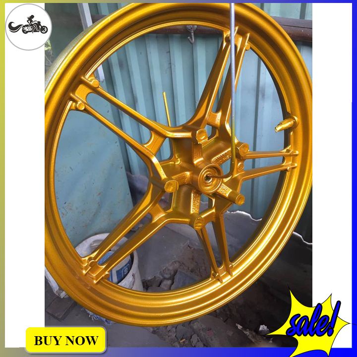 Sơn samurai màu vàng Honda 1102 bảng màu kim loại