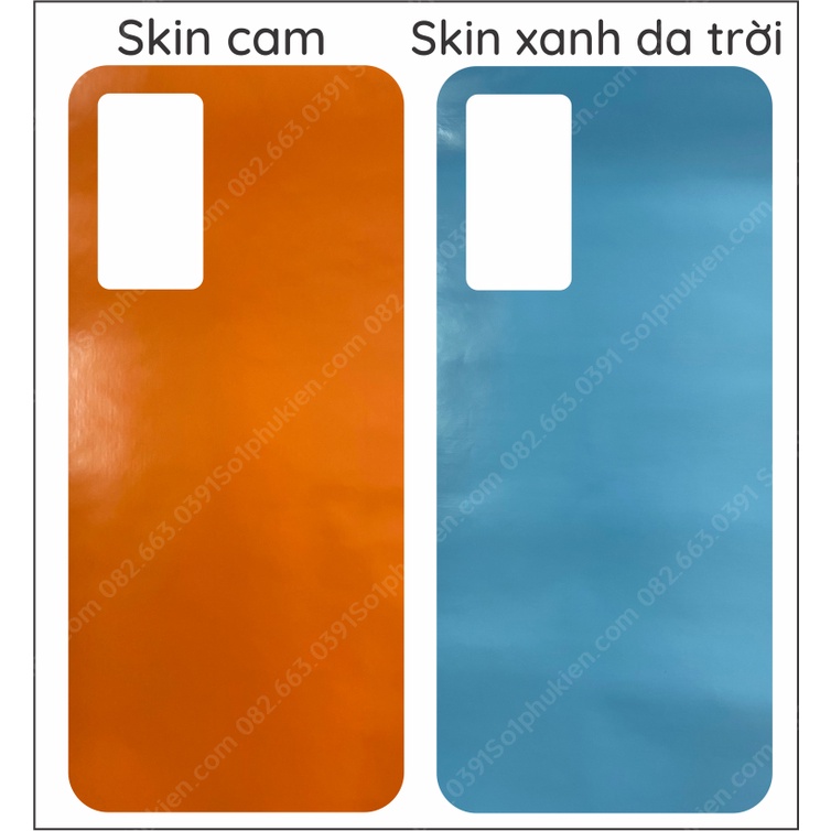 Miếng dán mặt lưng skin carbon Vivo v23e / v23e 5g