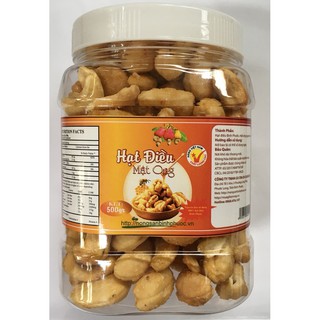 [ 500G ] Hạt điều Mật ong Quân Đạt 500gr