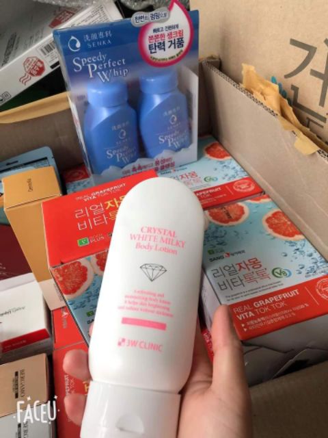 Kem body 3W CLINIC trắng da Hàn Quốc | BigBuy360 - bigbuy360.vn