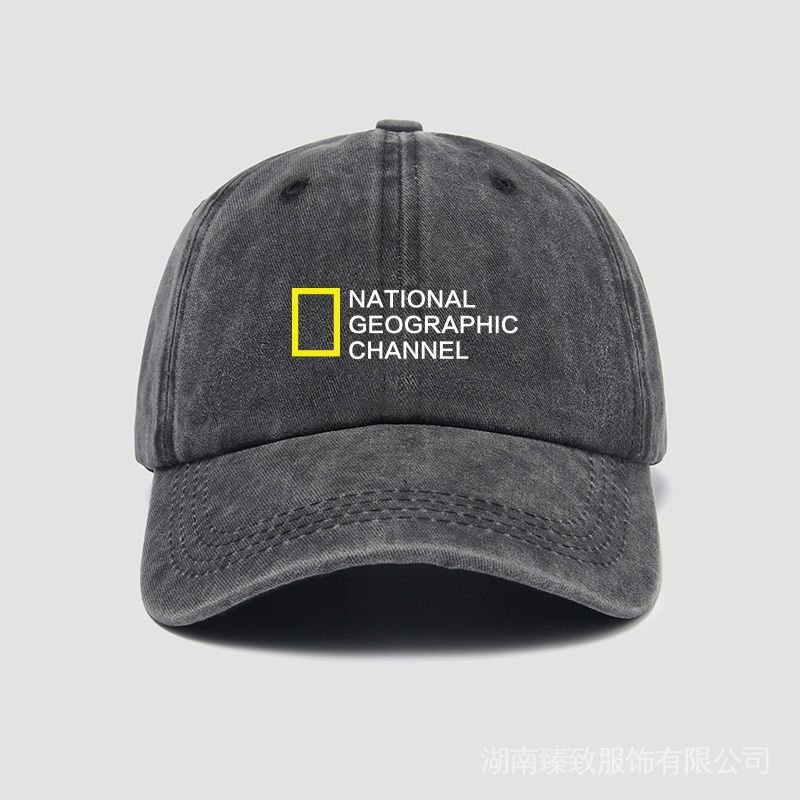 National Geographic Photography Association tourism exploration channel National Geographic hat baseball cap male and female personality duck