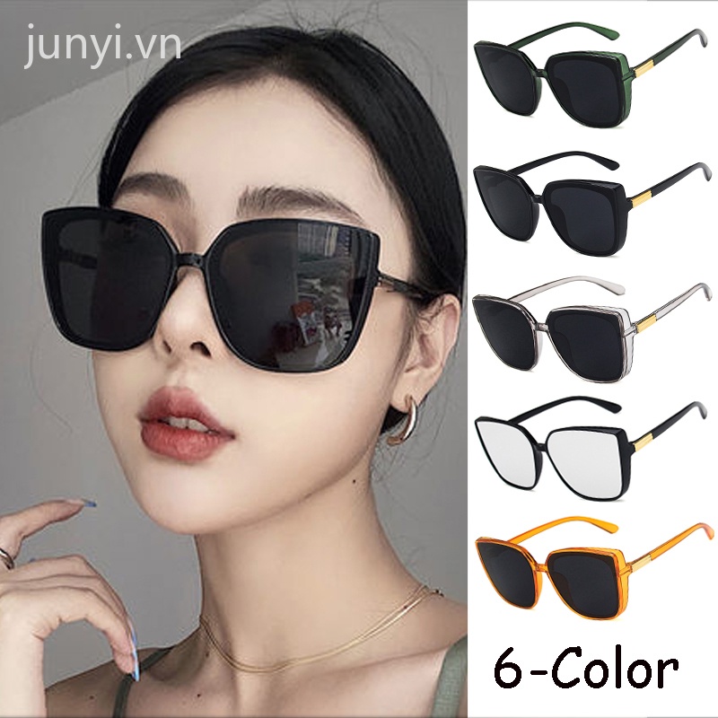 ** Giảm giá 15K đặt hàng ngay bây giờ ** New Korean Style Fashion Square Personality Sunglasses of The Net Red Glasses Women Cat Eye Trend Outdoor Shading Sunglasses