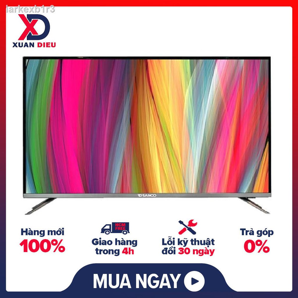 ❇✣◑[]TIVI LED SANCO 40 INCH VOICE H40V300  Hệ điều hành Android Xem Film Qua USB Hẹn Giờ Tắt Máy Remote thô