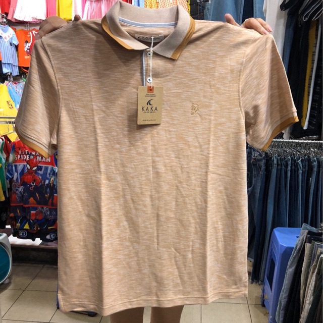 ÁO THUN NAM SIZE ĐẠI CỔ BẺ MÀU TRƠN MỚI CẬP BẾN D | BigBuy360 - bigbuy360.vn