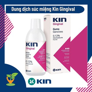 Nước súc miệng kin gingival ngăn ngừa viêm nướu 250ml [NSM KIN GINGIVAL]