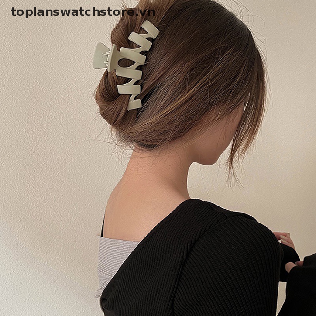 Kẹp Tóc Càng Cua Cỡ Lớn Phong Cách Hàn Quốc