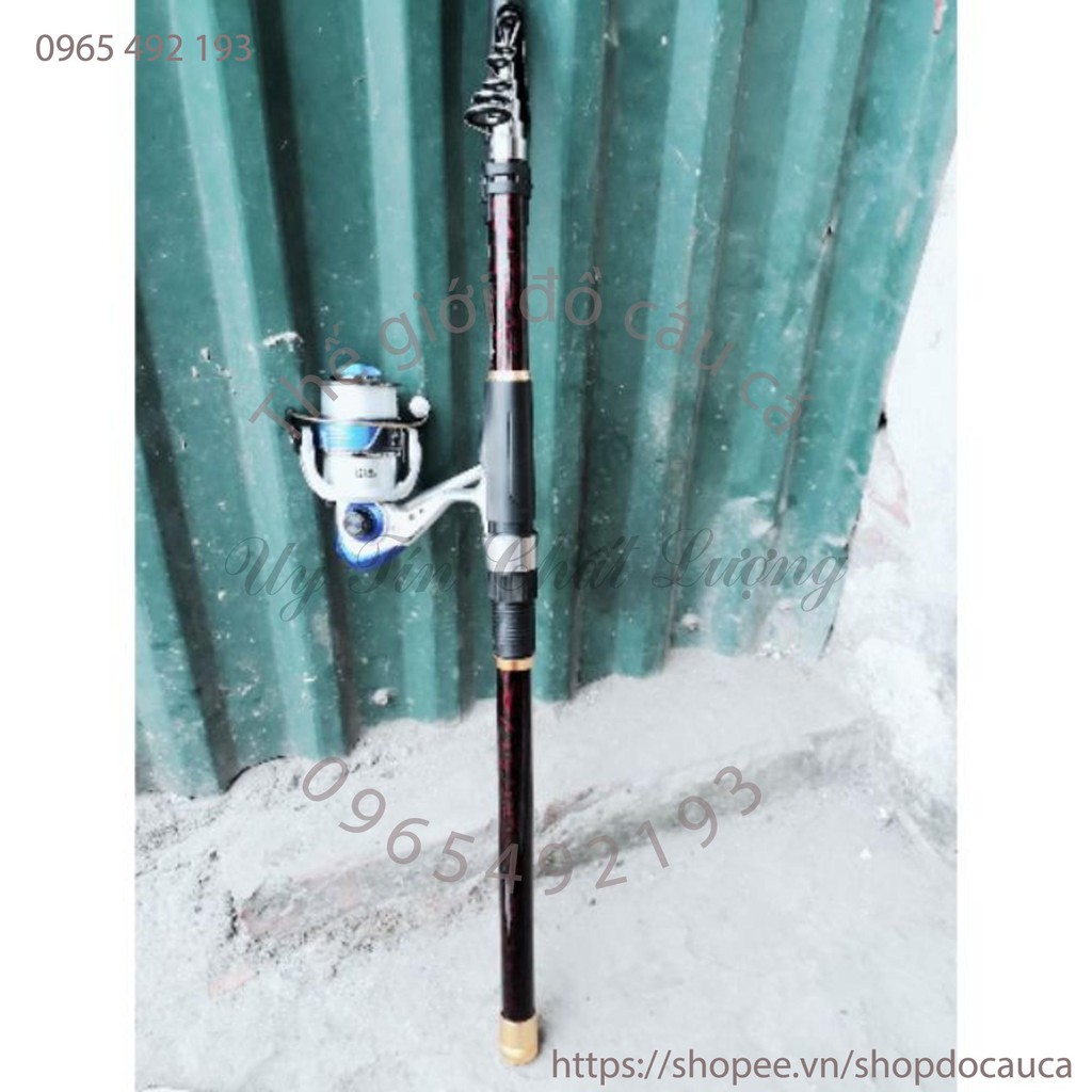 Bộ cần câu 3m6 + máy 5000 tặng kèm phao , chì , chặn , đuôi cắm phao ( rẻ vô địch )