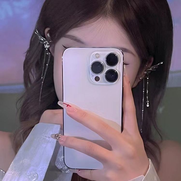 Cánh Thiên Thần ~ Khuyên Kẹp Tai Tua Rua Không Xỏ Lỗ Cao Cấp