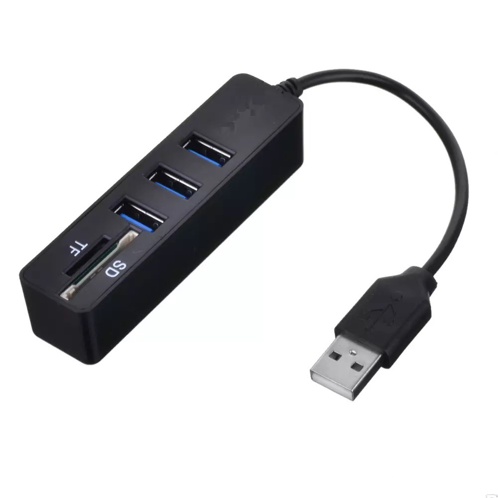 Usb hub combo 2 in1 Siêu Tốc Độ USB 2.0 | WebRaoVat - webraovat.net.vn