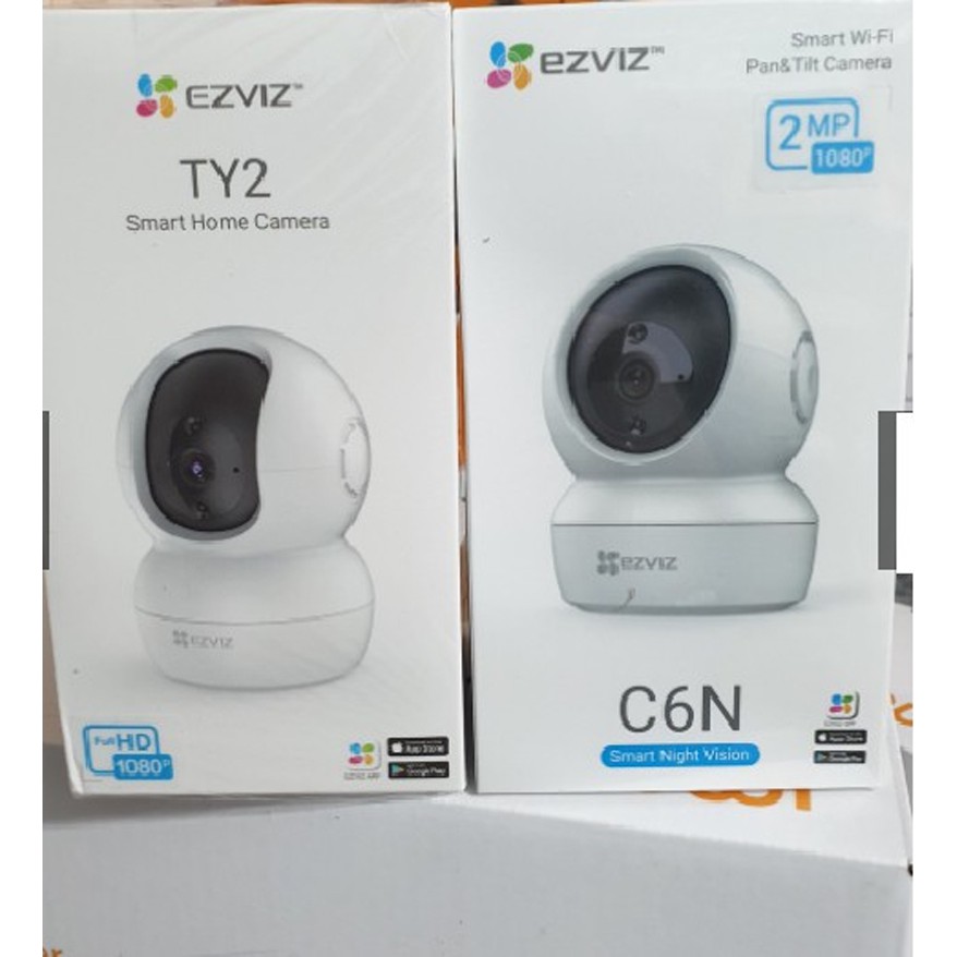 Camera IP WIFI Trong nhà xoay 360 EZVIZ C6N 2M 1080P, C6M 4MB 2K siêu nét, Còi Hú Báo Động, chính hãng - Bảo hành 24TH