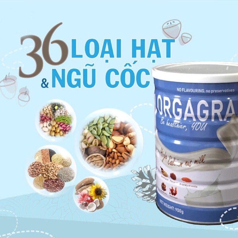 Sữa hạt Orgagrain 900g