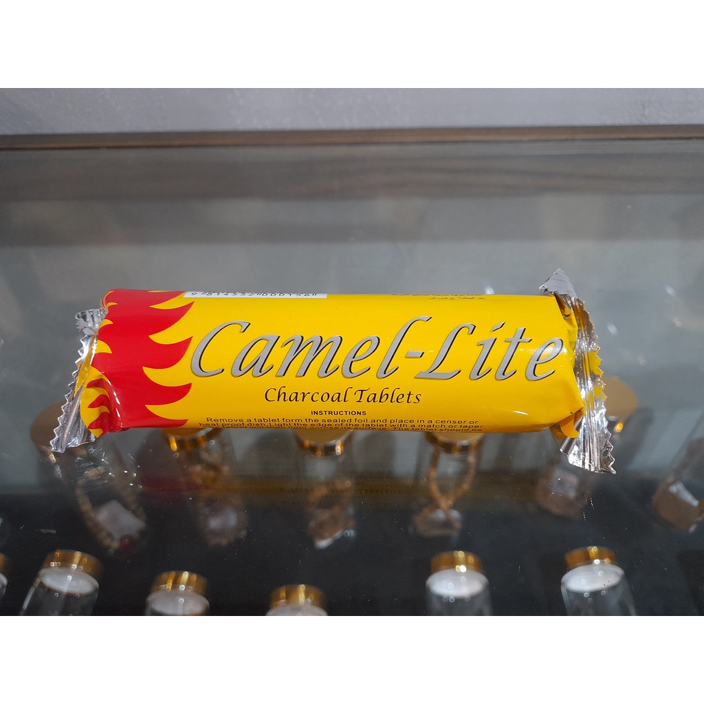 Than hoạt tính dạng viên đốt Xông Trầm Hương, Thảo Mộc, Gói 10 Viên, Ít Khói, Không Mùi, Mồi Nhanh, Cháy Lâu, Giá Tốt