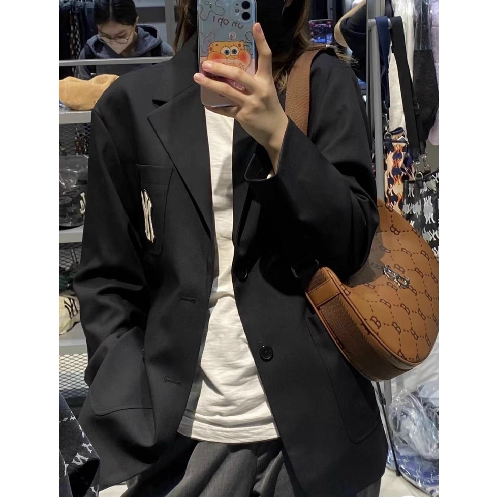 Túi nữ NY kẹp nách + đeo chéo form to size 30 có khóa kéo dây bảng to full màu