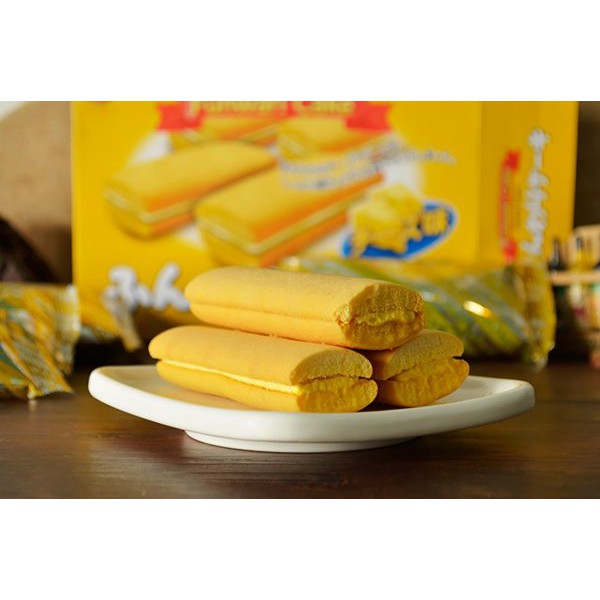  hàng trong kho Bán sỉ giá  đặc  biệtBánh bông lan nhân kem  Funwari Phô Mai / Vani / Trà Xanh - Funwari Cake Cheese Fla