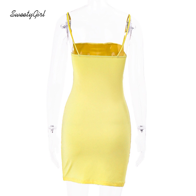 Đầm Mini Không Tay Hở Vai Màu Trơn Thời Trang Quyến Rũ 2022 Cho Nữ