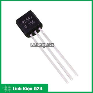 Combo 10 con Transistor BC547 TO-92 NPN 0,1A 50V