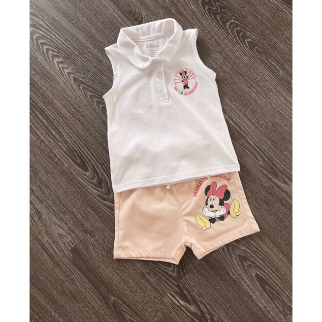 Bộ Quần Sooc Bé Gái- Bộ Primak Áo Sát Nách Bé Gái Size 3-36m