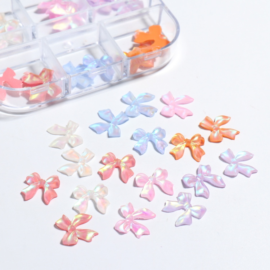Phụ Kiện Trang Trí Móng Tay Hình Bướm 3D Bằng Nhựa Resin Thời Trang Nhật Bản DIY