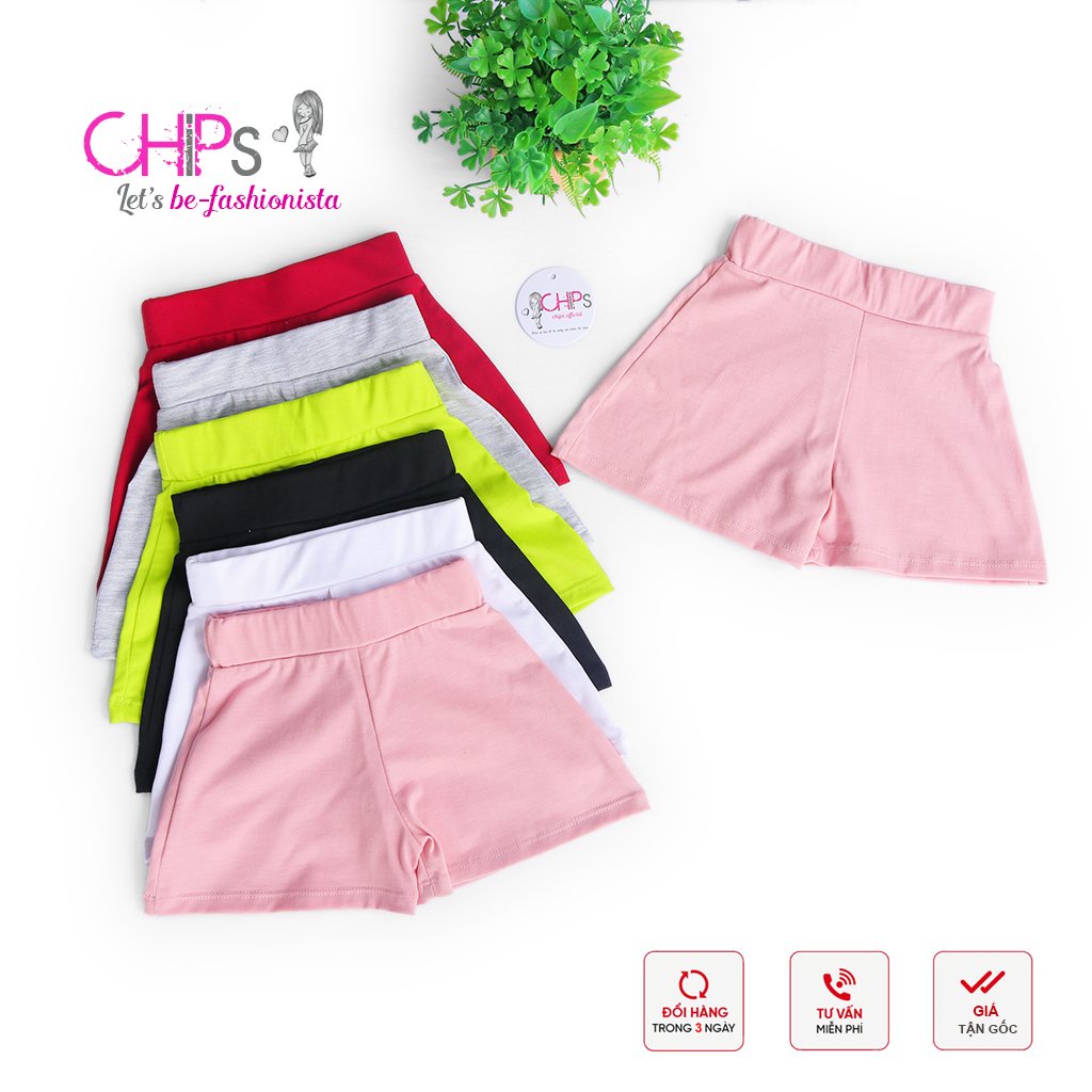 Quần Thun Cotton Đùi Co Dãn Mùa Hè Cực Yêu Cho Bé
