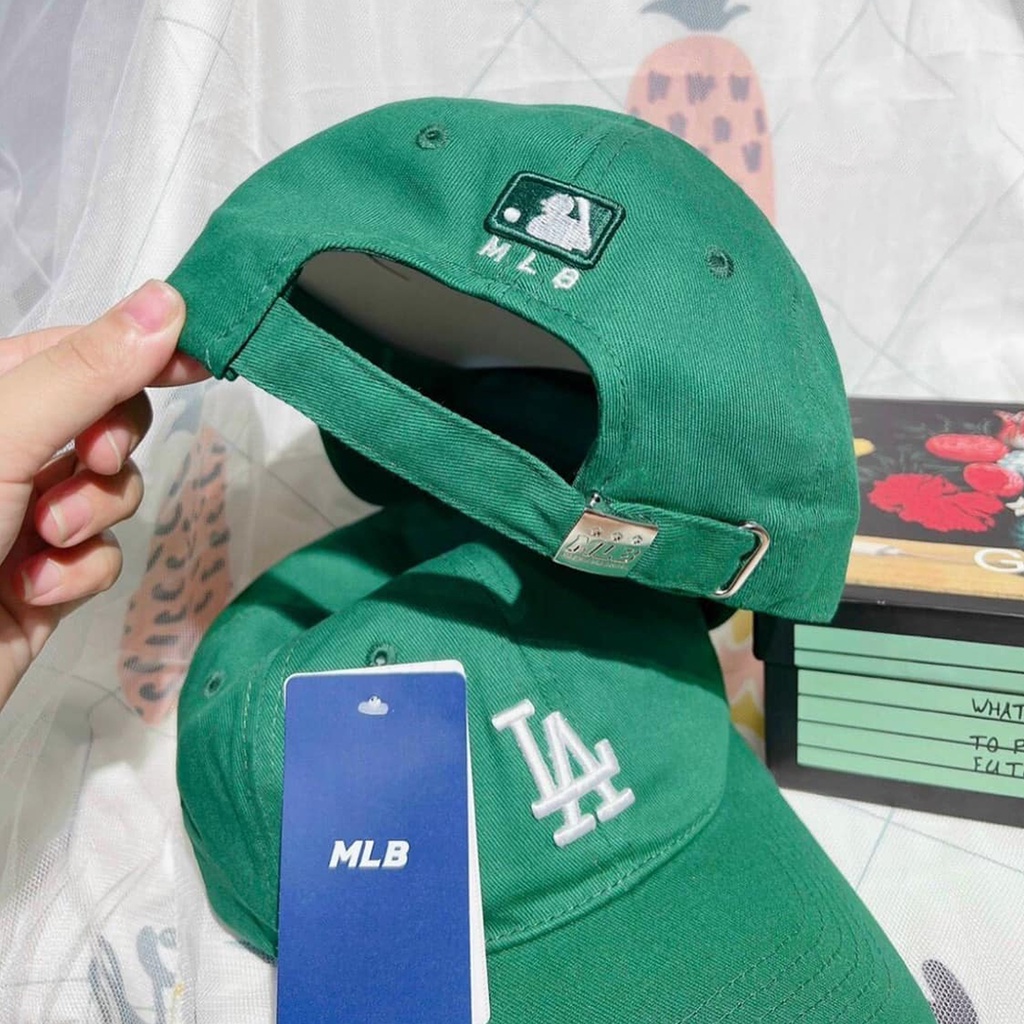 Mũ lưỡi trai MLB cao cấp Full Tem Tag - Nón LA Logo Thêu Freesize thời trang