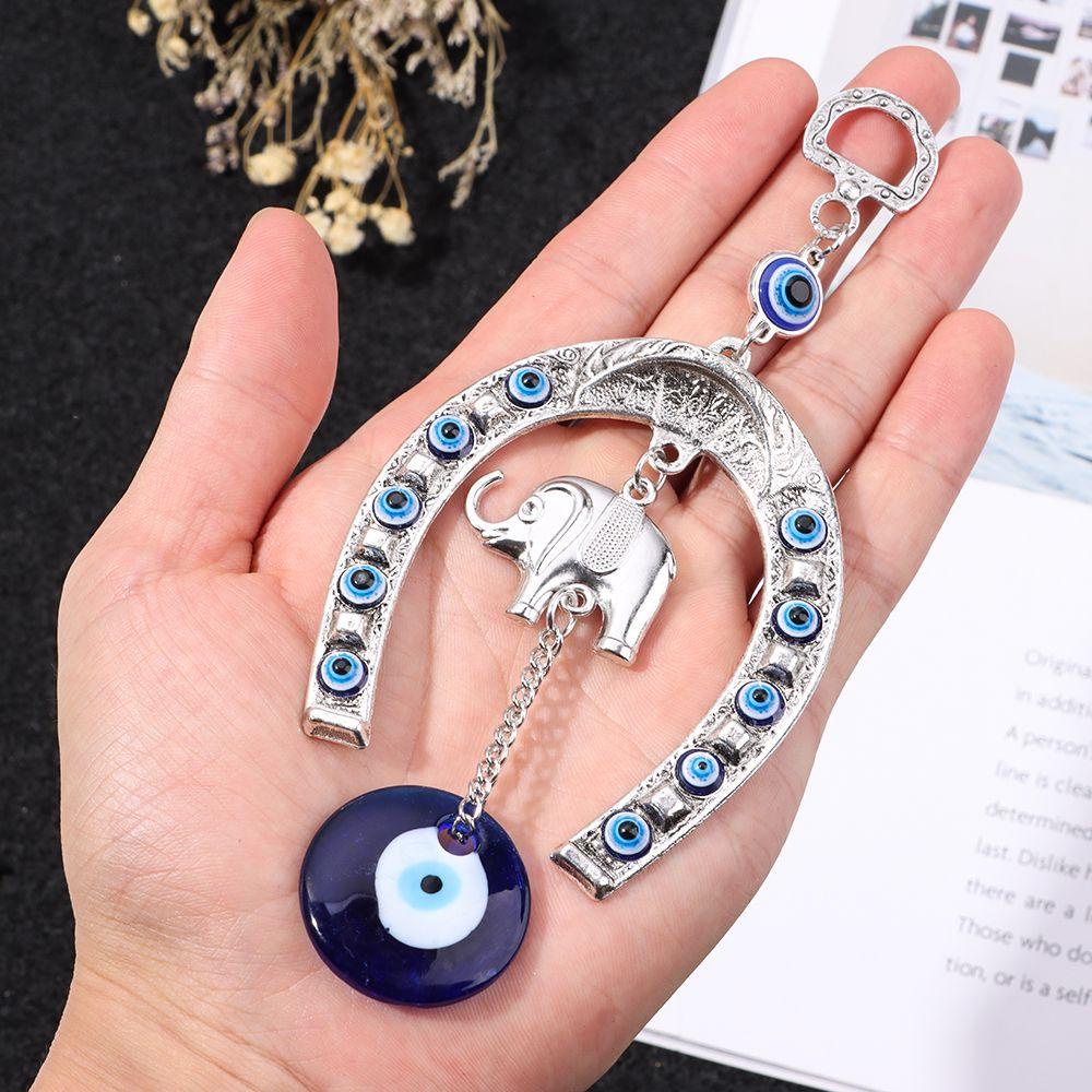 Phụ Kiện Treo Kính Chiếu Hậu Trang Trí Màu Xanh Navy