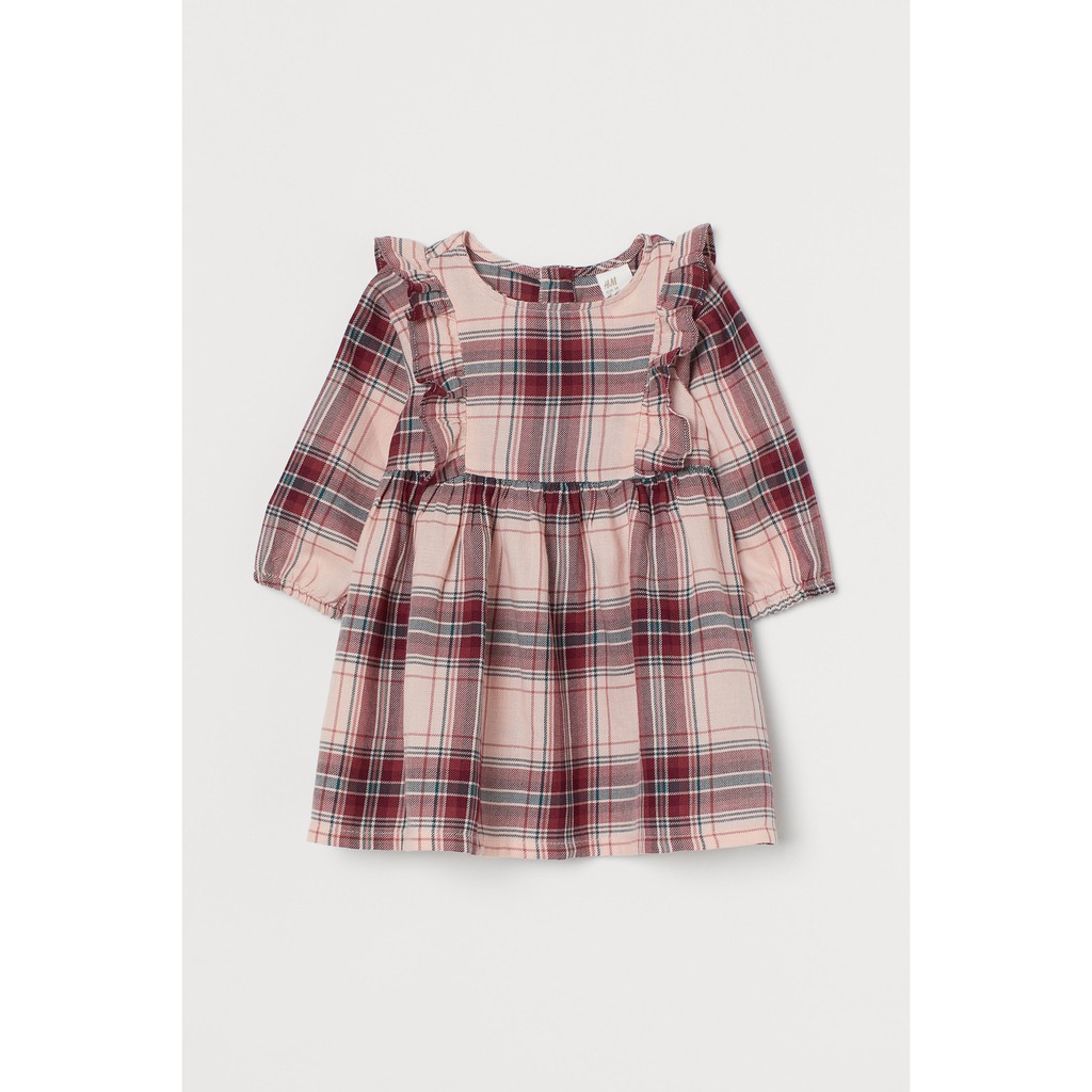 váy kẻ chính hãng UK mẫu mới săn sale giá tốt size 6-9m đến 9-12M