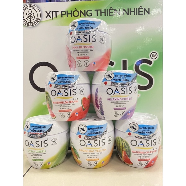 Sáp Thơm Đuổi Muỗi OASIS (180 gram)