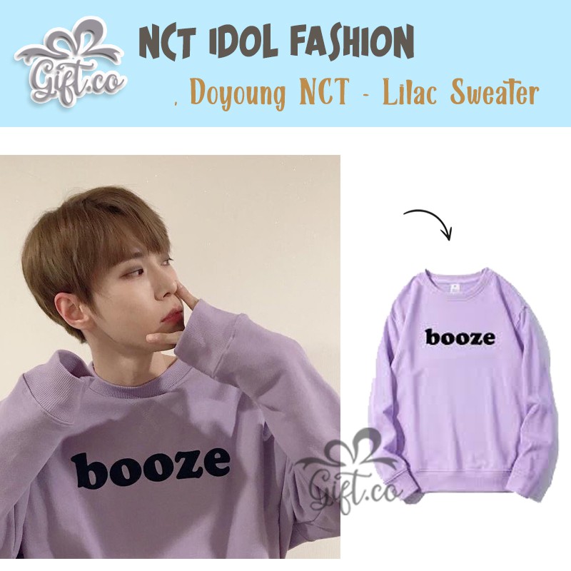 Áo Sweater In Hình Nhóm Nhạc Nct Thời Trang