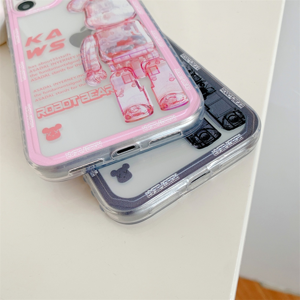 Ốp Điện Thoại Cạnh Viền In Hình Kaws Cho iPhone 13 / 12 / 11 Pro Max 7 / 8 PLUS X XR XS | BigBuy360 - bigbuy360.vn