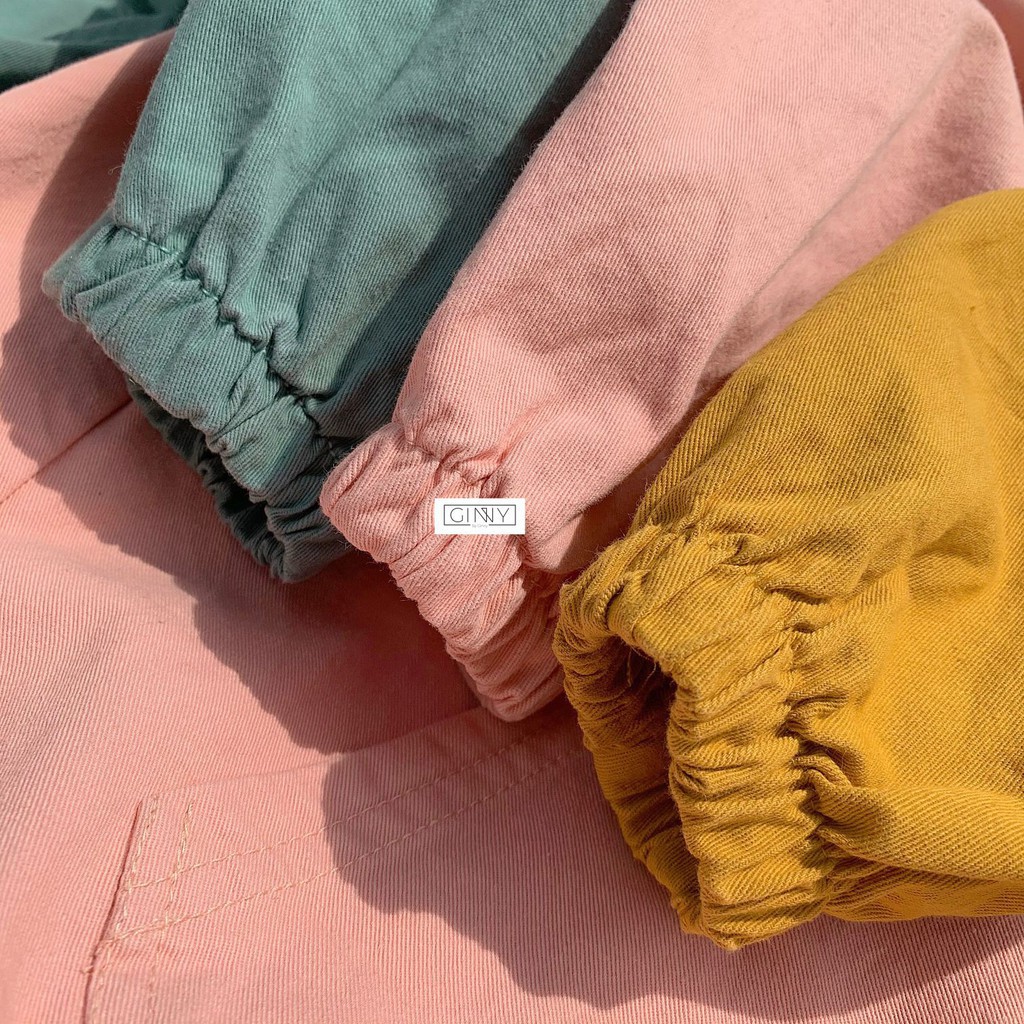 Áo Khoác Kaki Nón Basic GINNY | Áo Khoác Nữ Kaki Có Nón  | Áo Khoác Kaki Nữ Đẹp Có Mũ | Đơn Giản | Nhiều Màu | BigBuy360 - bigbuy360.vn