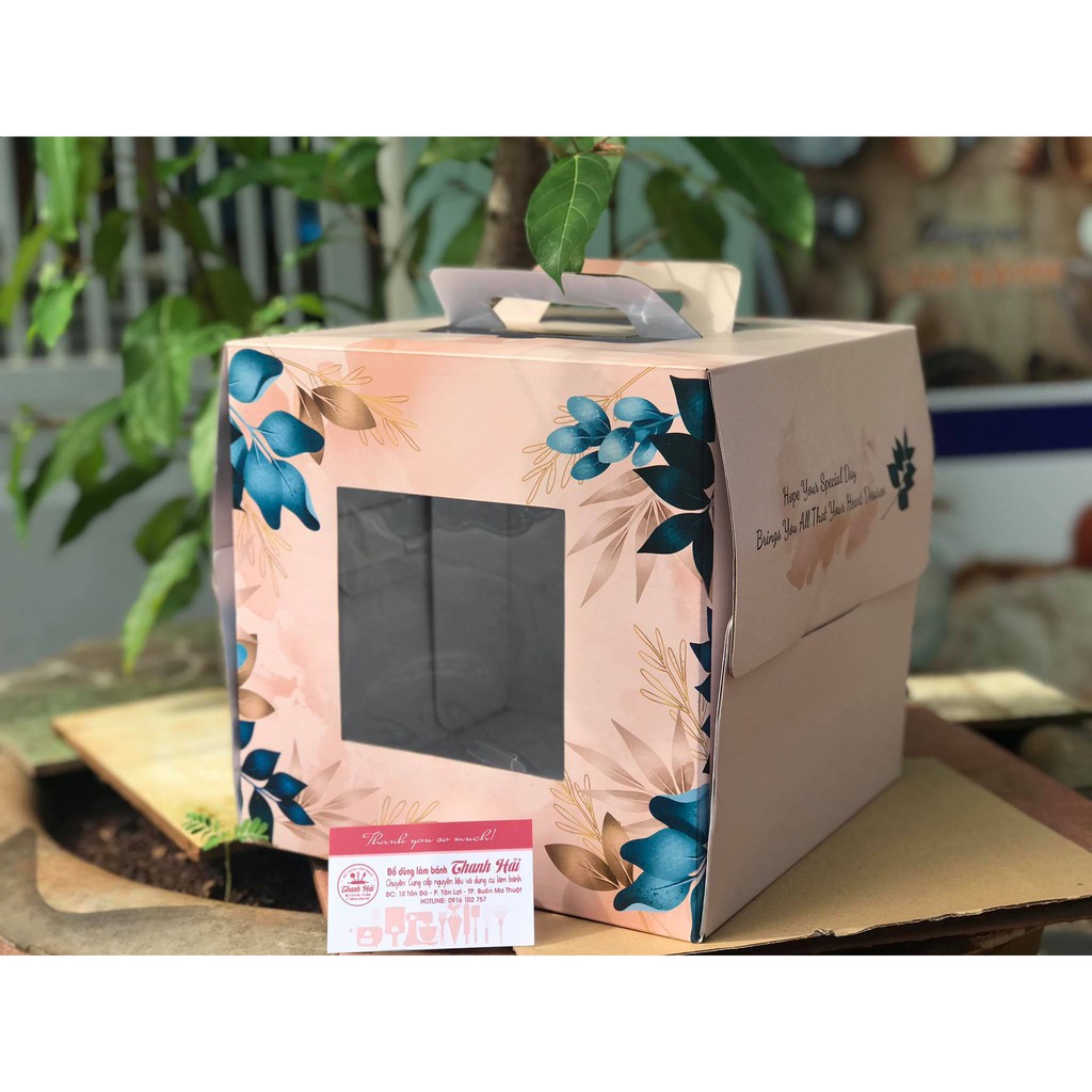 Hộp Bánh Kem CAO 25 cm SIZE 25.