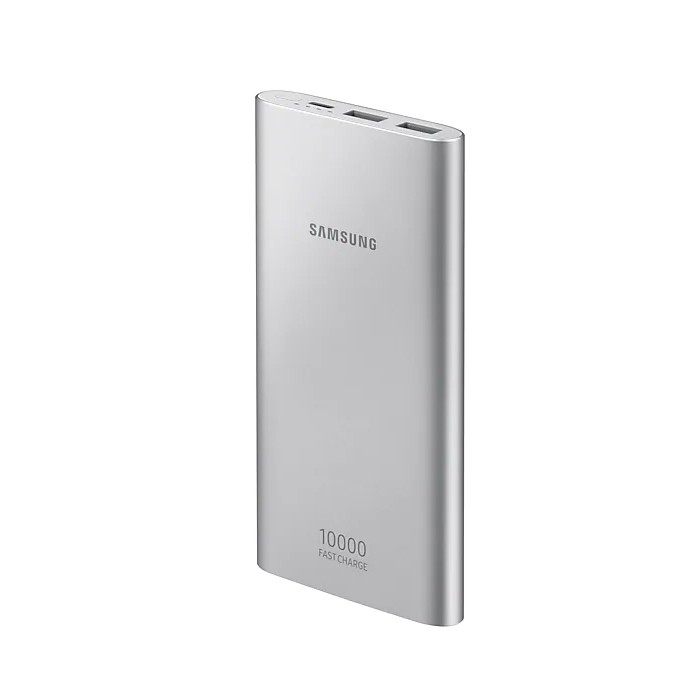 Pin dự phòng polymer Samsung EB-P1100C 10000mah - hỗ trợ 2 cổng sạc nhanh QC (bạc) Samsung Thái Nguyên Phân phối