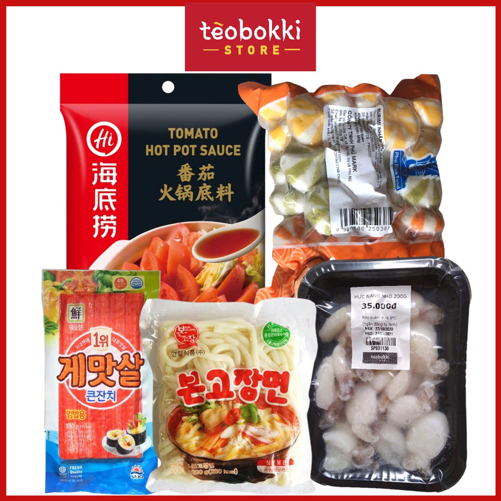 [CHỈ SHIP HCM] Combo nấu lẩu cà chua Haidilao | BigBuy360 - bigbuy360.vn