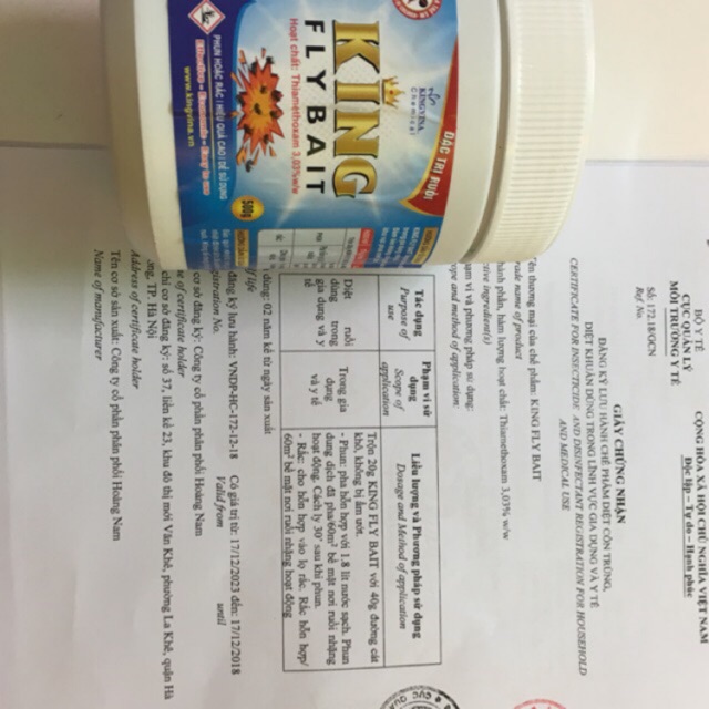 Thuốc diệt ruồi King FLY bait