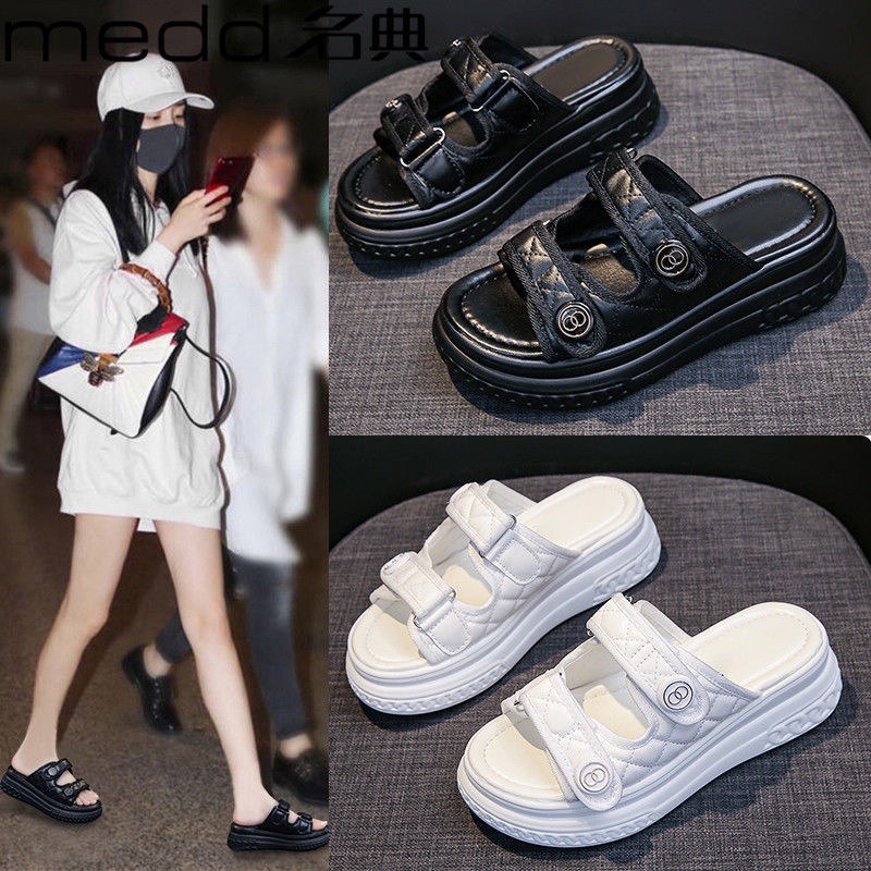 Dép Sandal Đế Xuồng Siêu Dày Thời Trang Mùa Hè